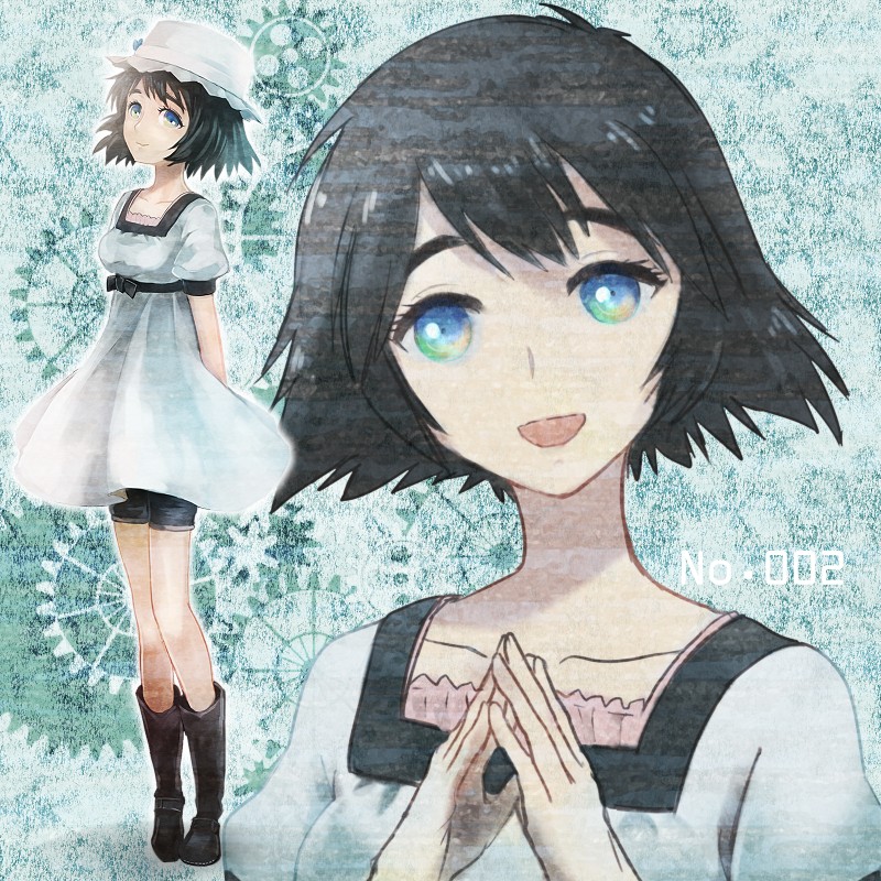 shiina mayuri (steins;gate) drawn by riinu_(ir-n)