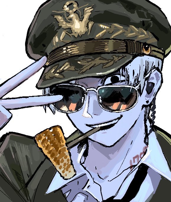 douglas macarthur (real life) drawn by min_do-sik