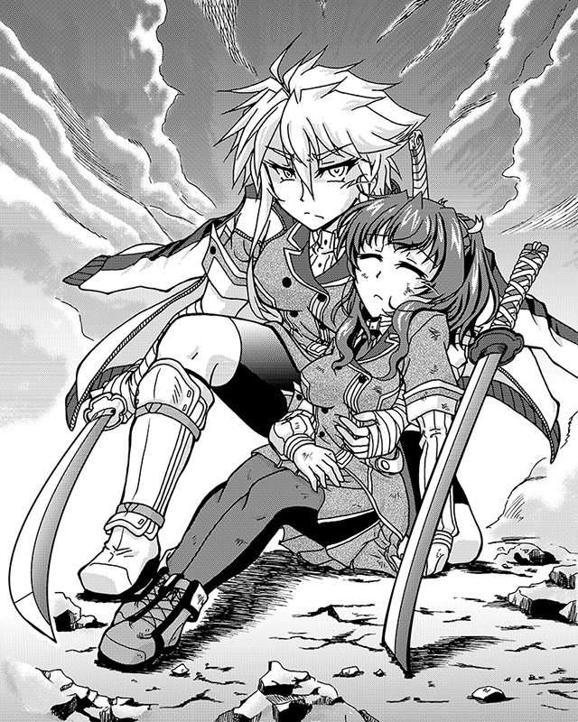 shidou maki and konohana suzuka (toji no miko) drawn by takanashi_jin'u