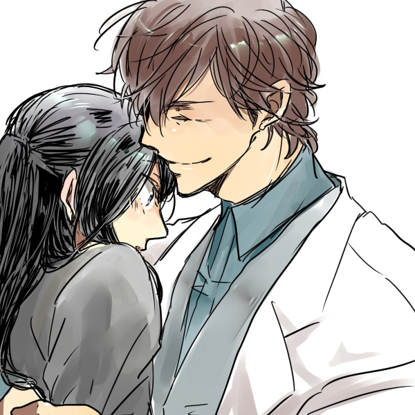 yukawa manabu and utsumi kaoru (galileo) drawn by minami_(shake2shake2)