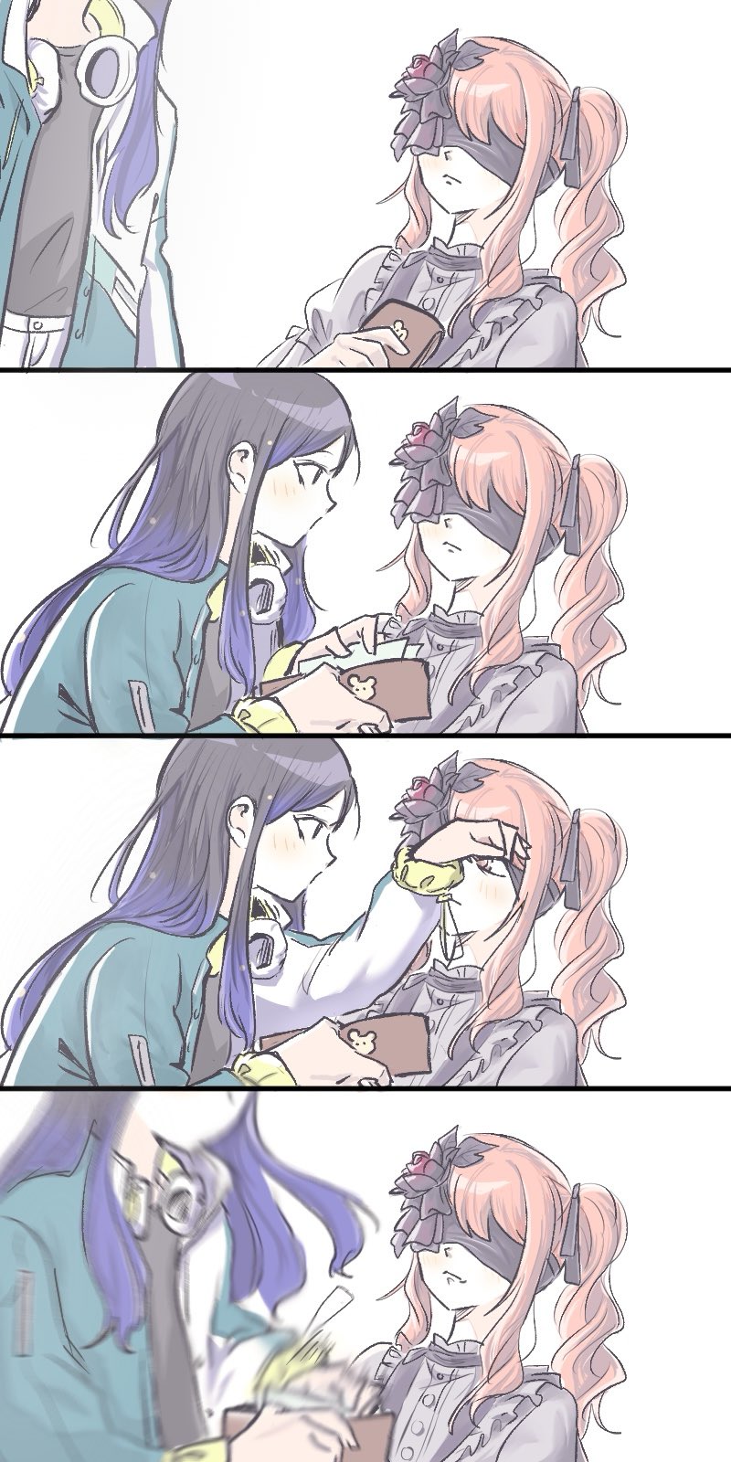 akiyama mizuki and shiraishi an (project sekai) drawn by javverjay_0