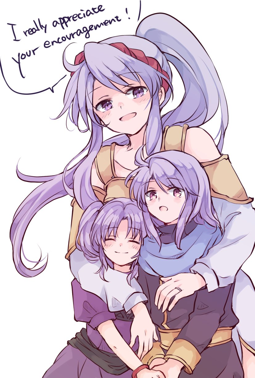 tailtiu, tine, and arthur (fire emblem and 1 more) drawn by kitano_373