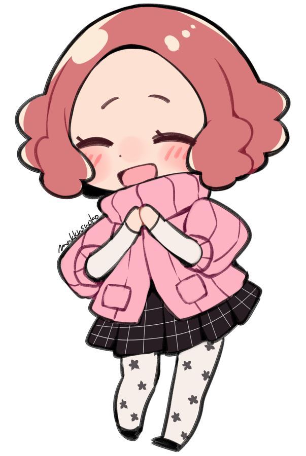 okumura haru (persona and 1 more) drawn by do_m_kaeru