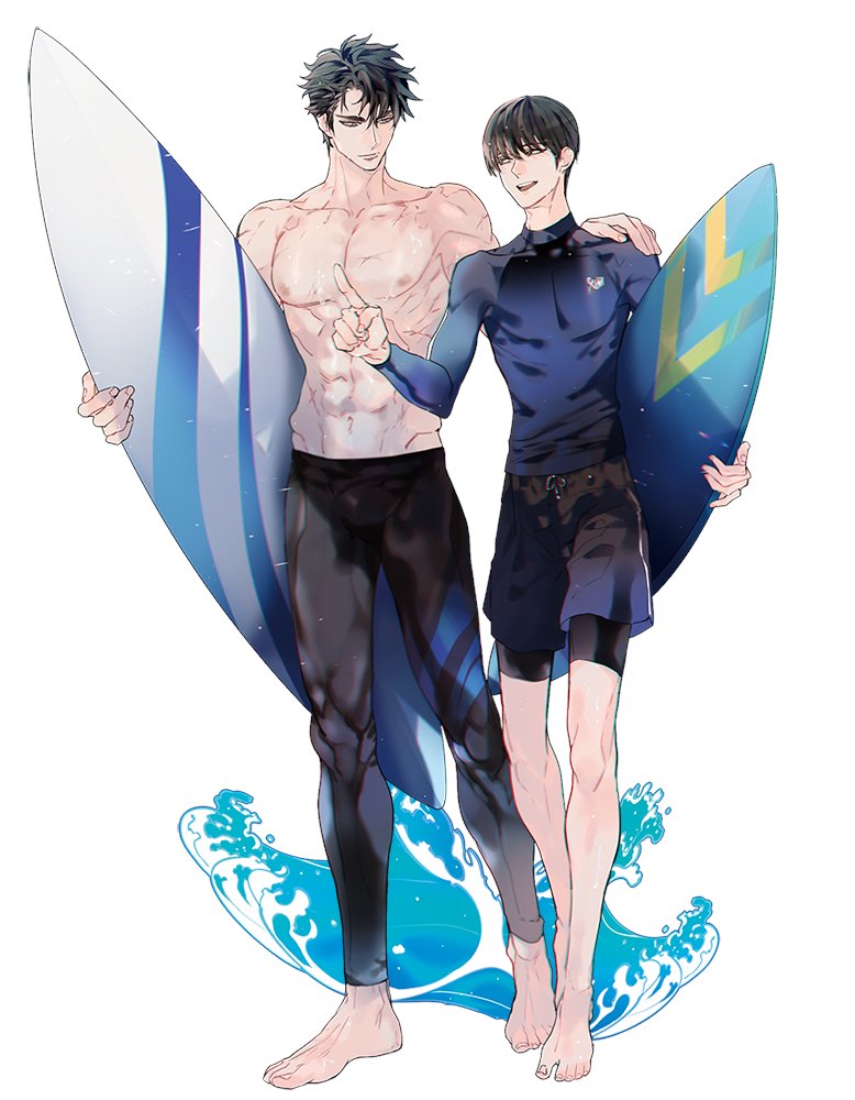 kim dokja and yoo joonghyuk (omniscient reader's viewpoint) drawn by onlyraii
