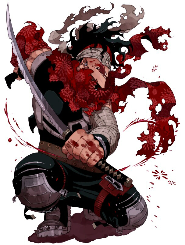stain (boku no hero academia) drawn by nekodou_(yukatin1000)