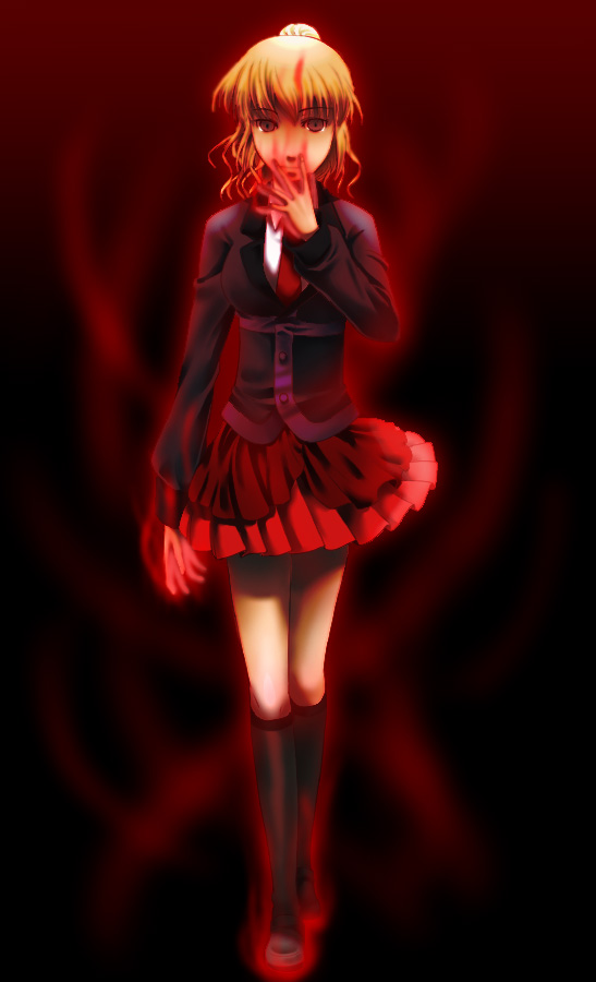 ushiromiya jessica (umineko no naku koro ni) drawn by misumi_kouji