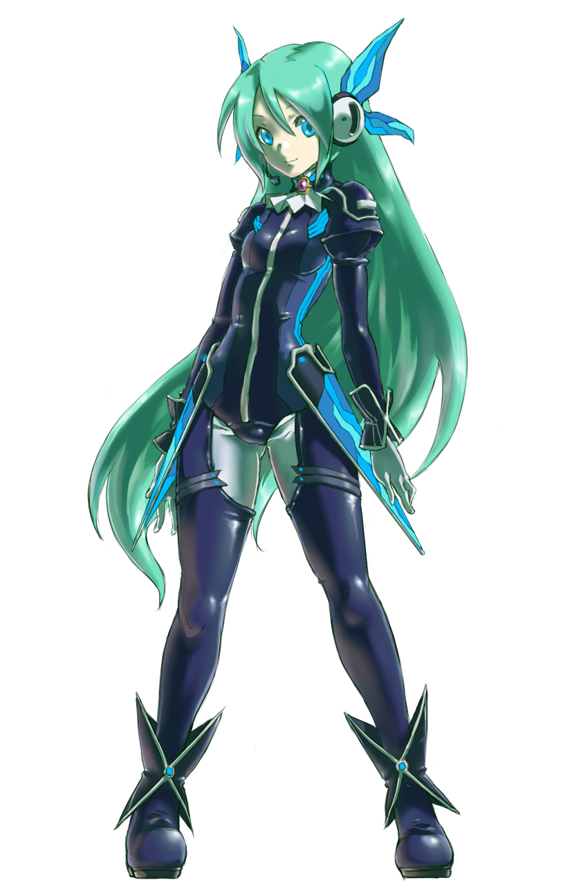 hatsune miku (vocaloid and 1 more) drawn by ryon_(yasagure_un)