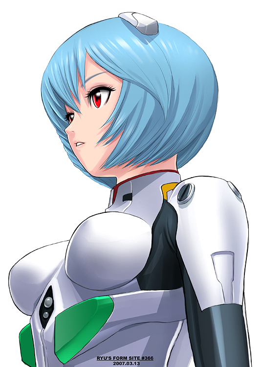 ayanami rei (neon genesis evangelion) drawn by ryu_(ryu's_form_site)