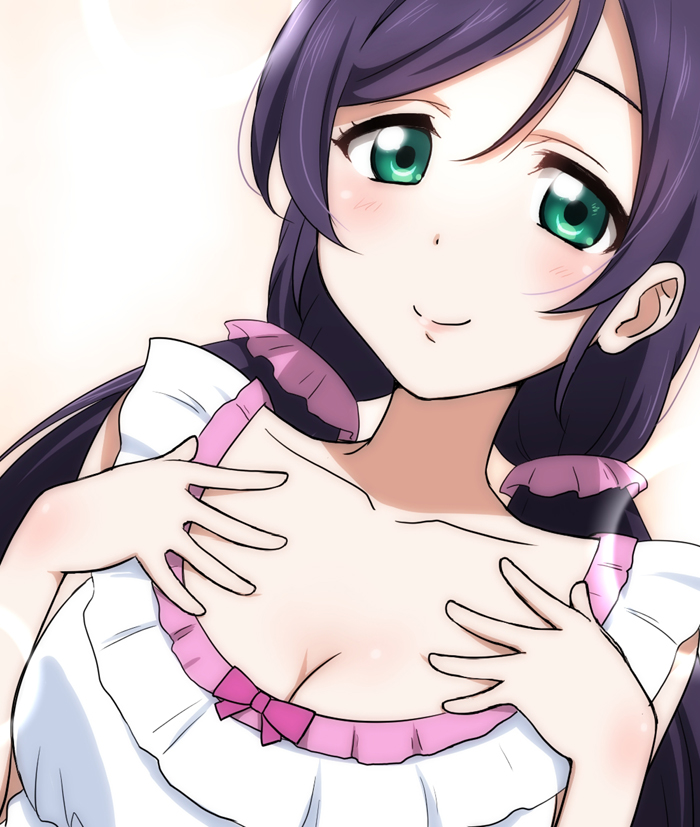 tojo nozomi (love live! and 1 more) drawn by ikari_manatsu
