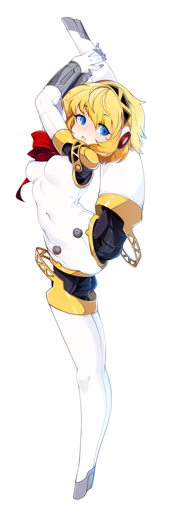 aigis (persona and 1 more) drawn by slugbox
