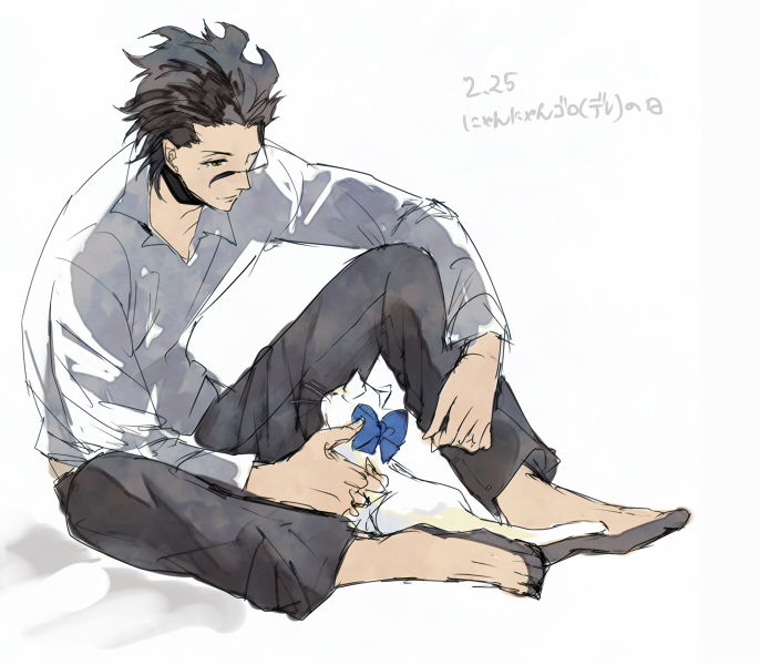 artoria pendragon, saber, and diarmuid ua duibhne (fate and 1 more) drawn by youaresober