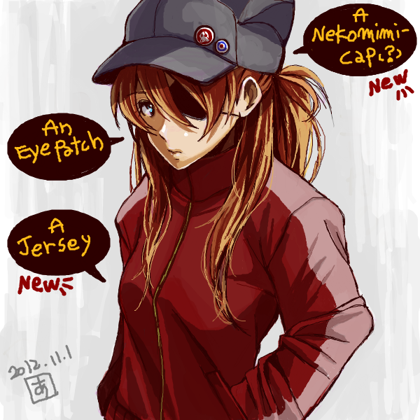 souryuu asuka langley (neon genesis evangelion and 2 more) drawn by amelie