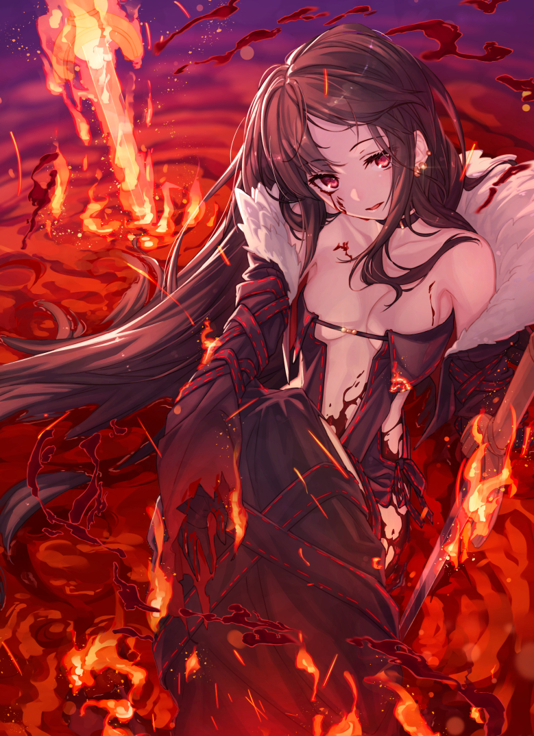 yu mei-ren (fate and 1 more) drawn by yachimoto