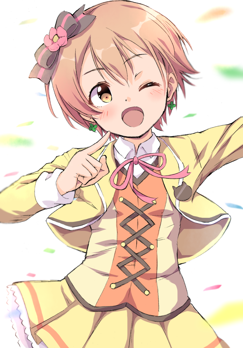 hoshizora rin (love live! and 2 more) drawn by sen_(sen0910)