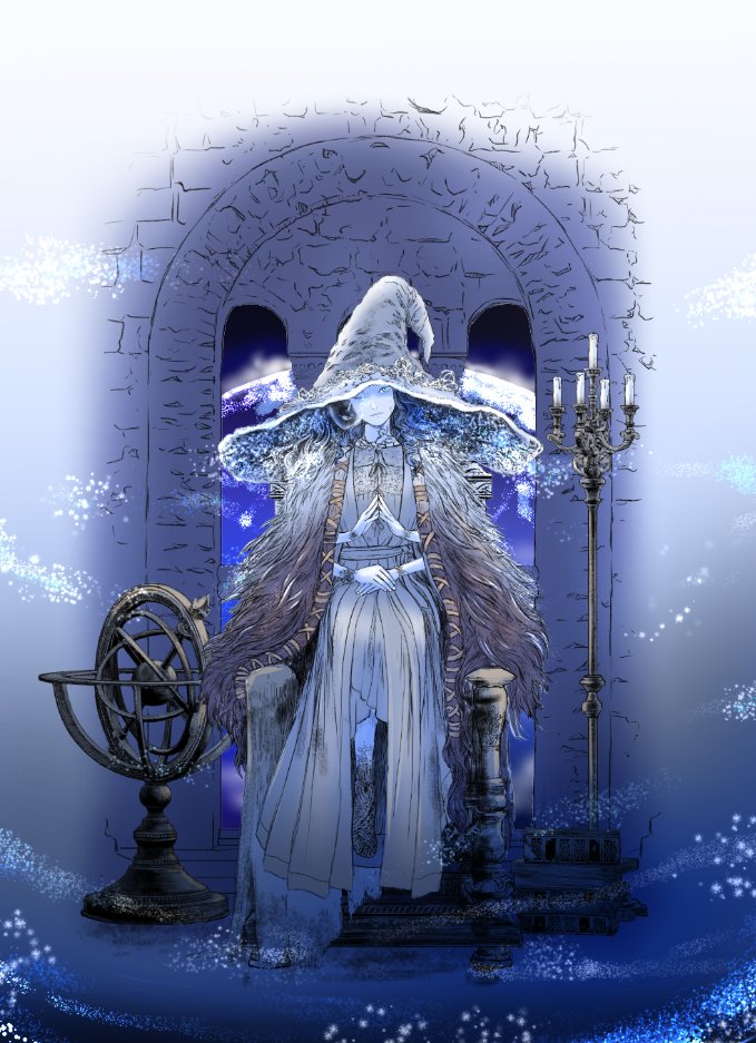 ranni the witch (elden ring) drawn by kyoshi_takigawa