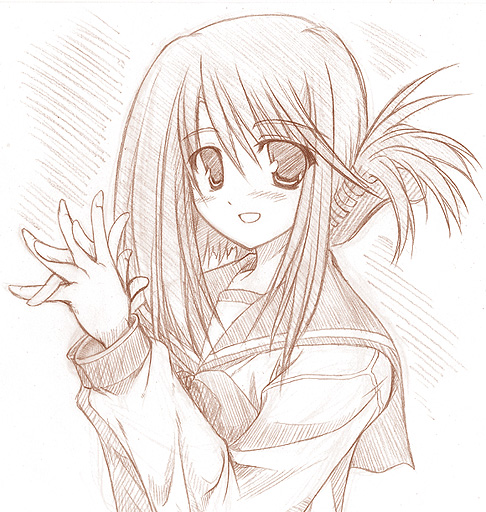 komaki manaka (to heart and 1 more) drawn by yonekura_kihiro