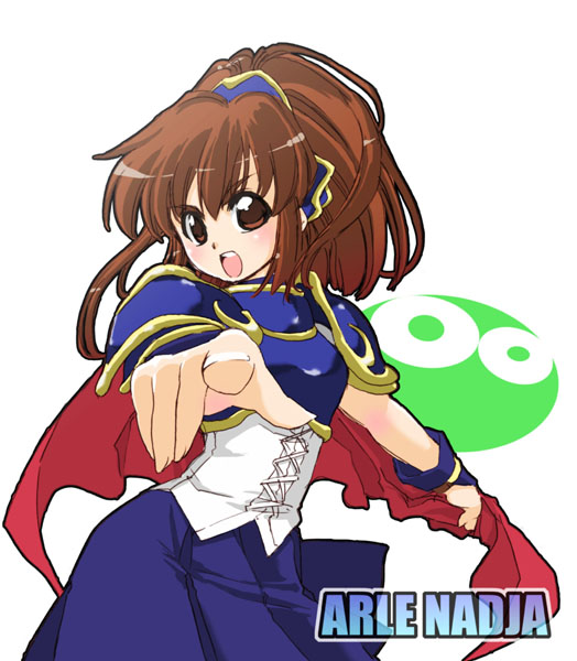 arle nadja and puyo (puyopuyo and 1 more) drawn by tessai