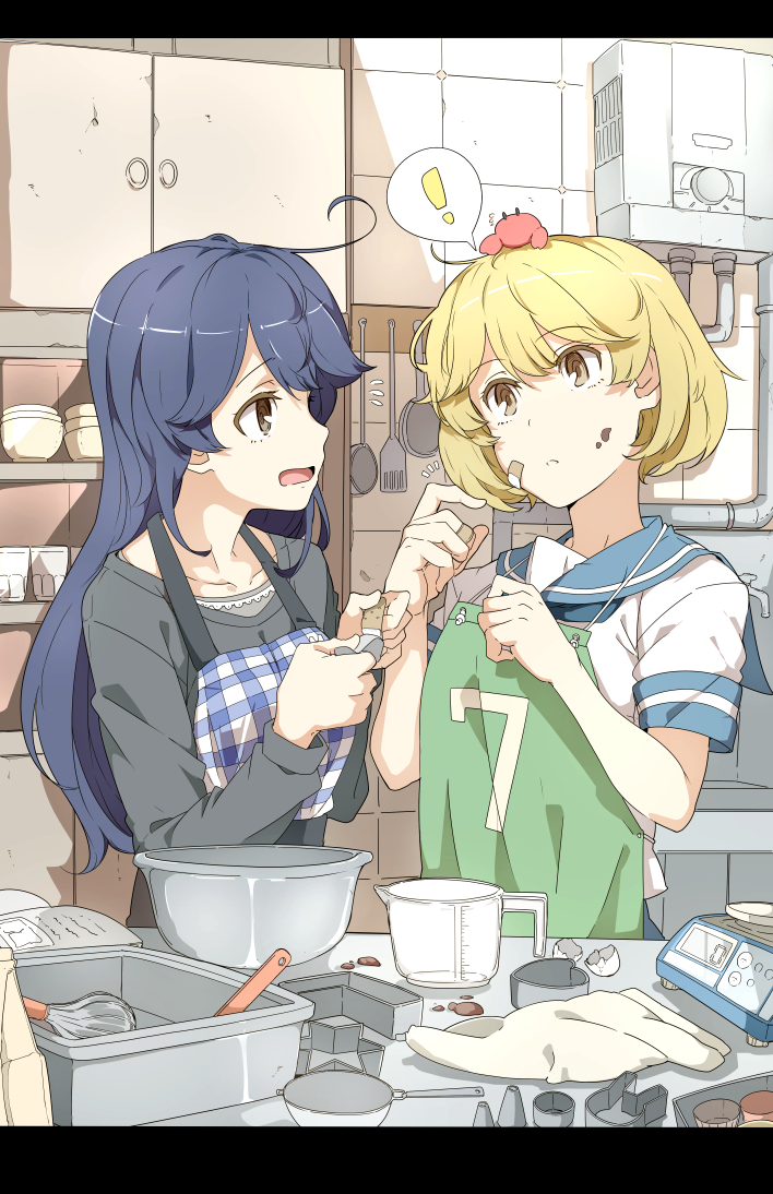 ushio and oboro (kantai collection) drawn by ninimo_nimo