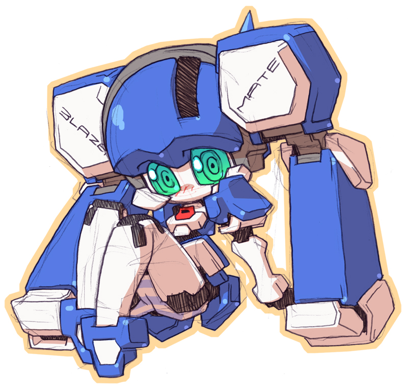 blazermate (medarot) drawn by susagane