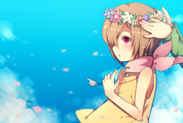 yagami hikari (digimon and 1 more) drawn by anthiea