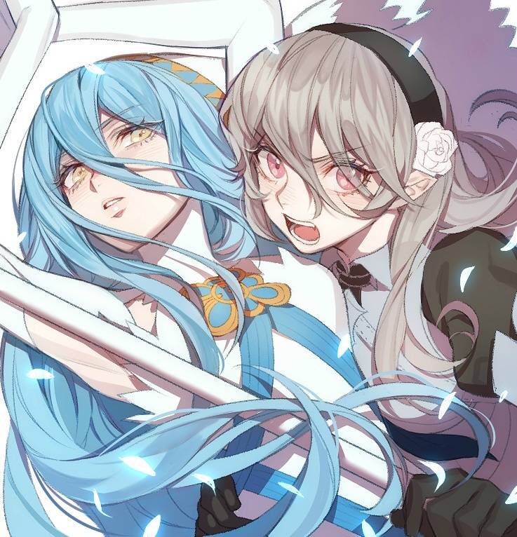 female corrin and azura (fire emblem and 1 more) drawn by zuizi