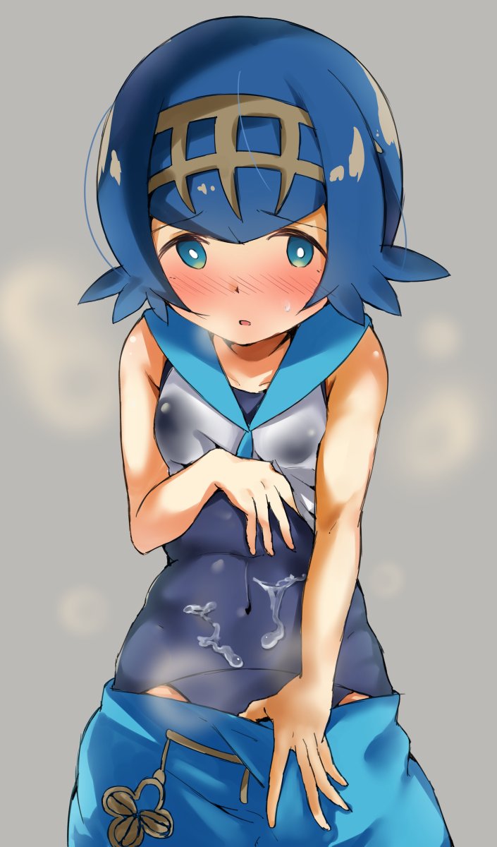 lana (pokemon and 1 more) drawn by nametake_(nekoyasya12172)