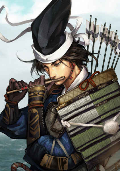 nasu no yoichi (nobunaga no yabou) drawn by kevin.h