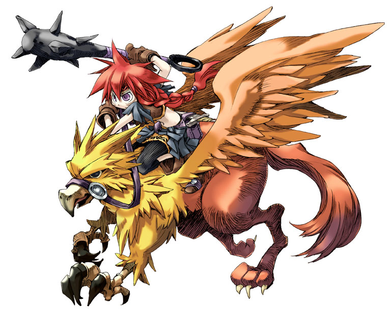 griffin rider (yggdra union) drawn by kiyuzuki_satoko