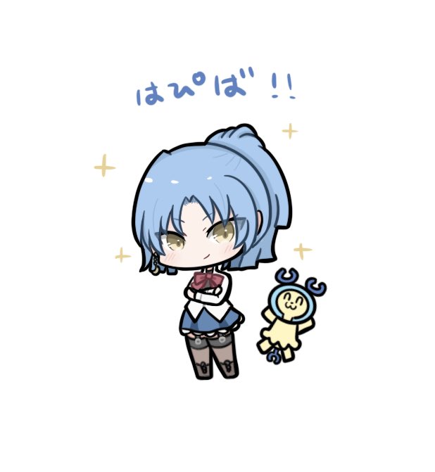 makino mitake and charmy (assault lily) drawn by happa_no_tanupon