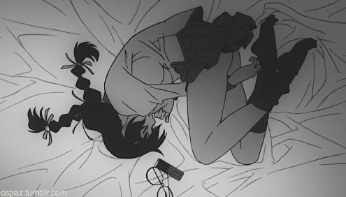 hanekawa tsubasa (monogatari and 1 more) drawn by cspaz