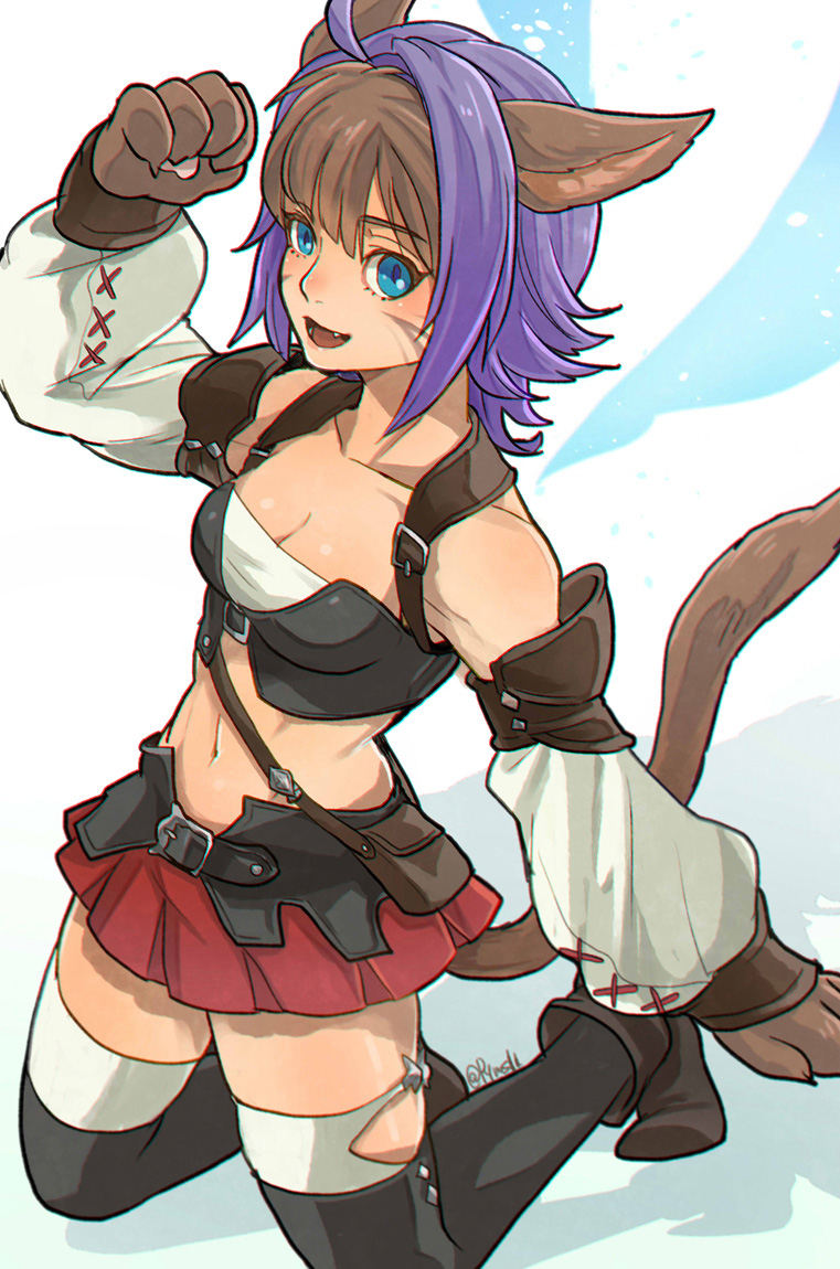 warrior of light and echo (final fantasy and 2 more) drawn by payu_(pyms11)