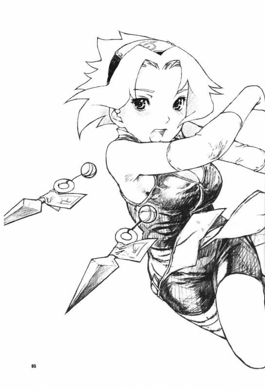 haruno sakura (naruto and 1 more) drawn by nekomata_naomi
