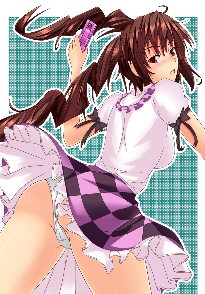 himekaidou hatate (touhou) drawn by akitsuki_karasu and oga_raito