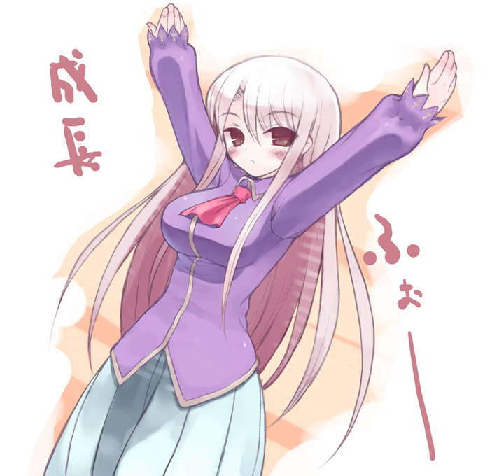 illyasviel von einzbern (fate and 1 more) drawn by mutsutake