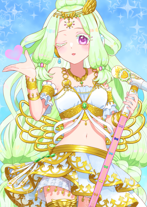 jewlie (pretty series and 1 more) drawn by jinno_(jin_c_kkry)