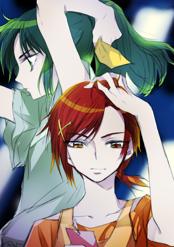 midorikawa nao and hino akane (precure and 1 more) drawn by tima
