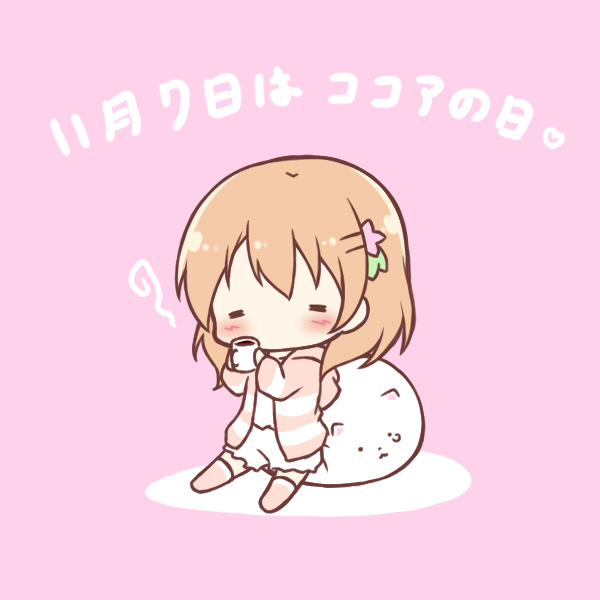hoto cocoa and tippy (gochuumon wa usagi desu ka?) drawn by mitarashi_neko