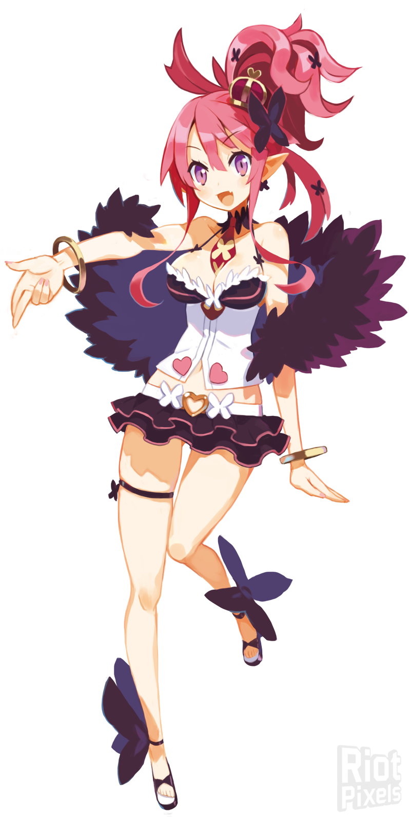 seraphina (disgaea and 1 more) drawn by harada_takehito