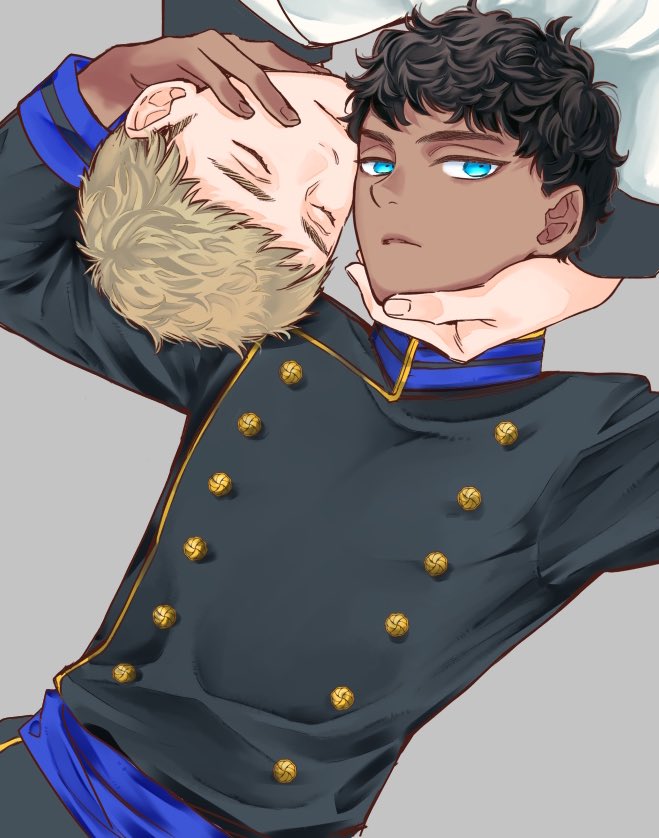 laios touden and kabru (dungeon meshi) drawn by omugi_(o_jt6a)