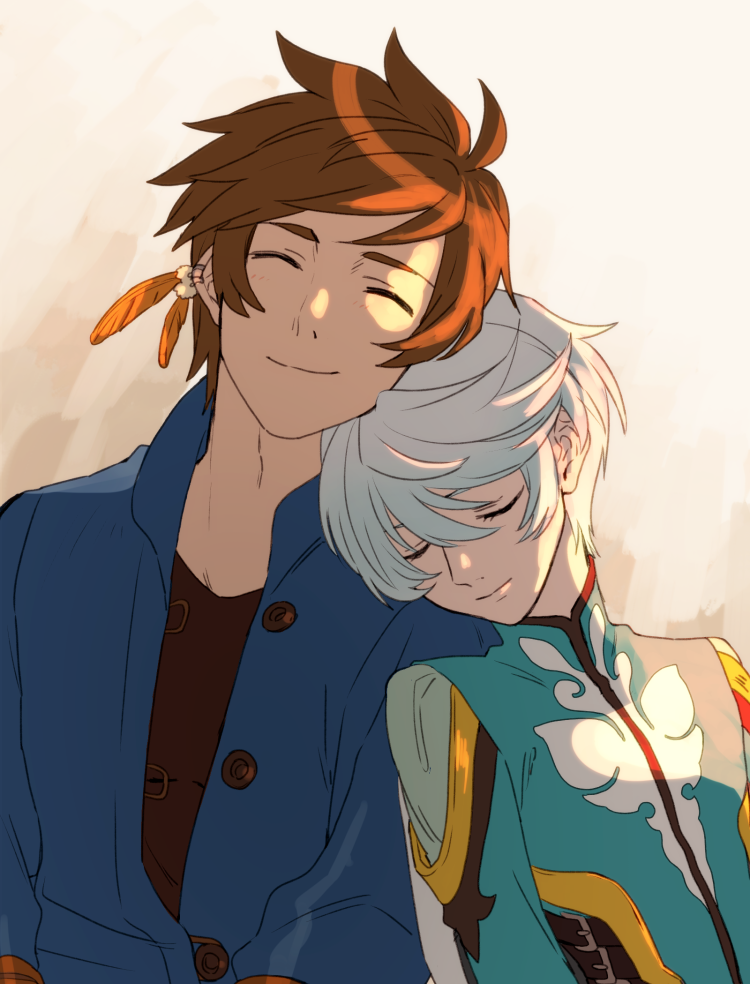 sorey and mikleo (tales of and 1 more) drawn by tasasakiamagu