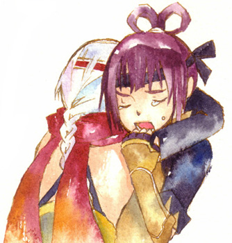 miakis and freyjadour falenas (gensou suikoden and 1 more)