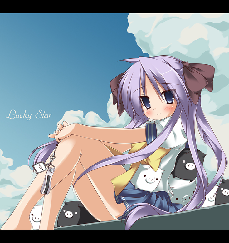 hiiragi kagami (lucky star) drawn by shin'ya_natsuki
