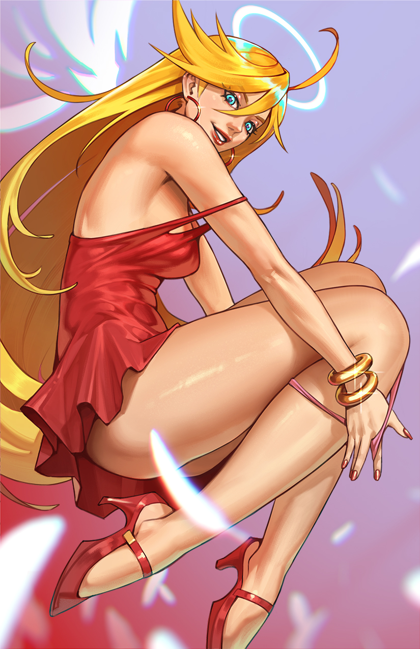 panty (panty & stocking with garterbelt) drawn by rim_jims