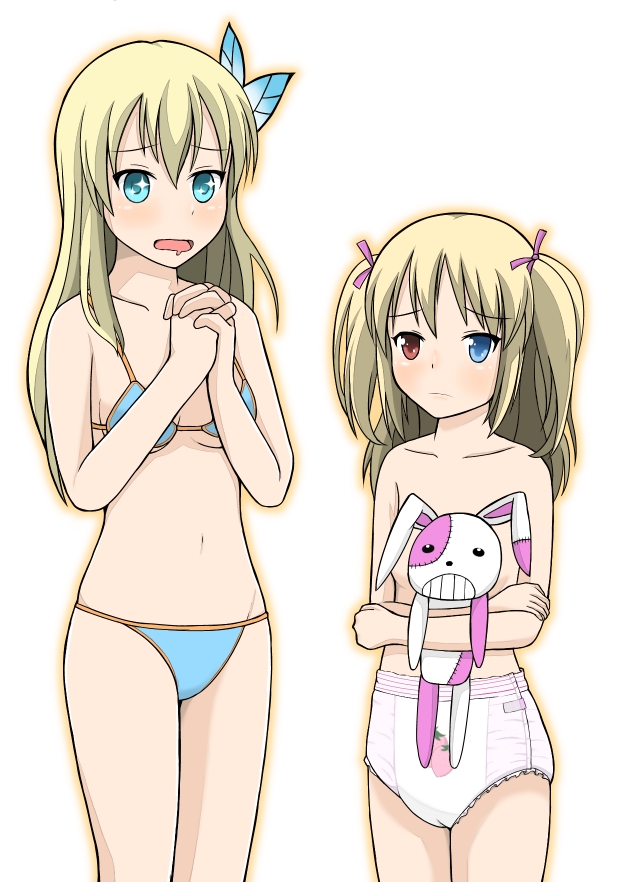 kashiwazaki sena and hasegawa kobato (boku wa tomodachi ga sukunai) drawn by eye_team_press