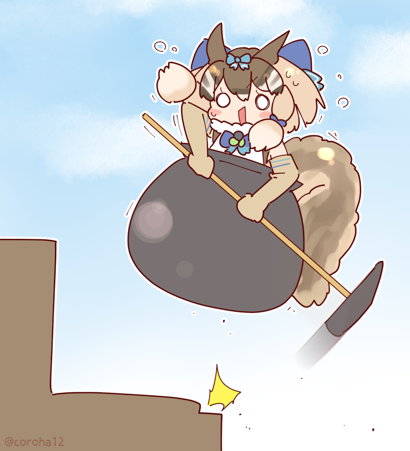 siberian chipmunk (kemono friends and 2 more) drawn by coroha