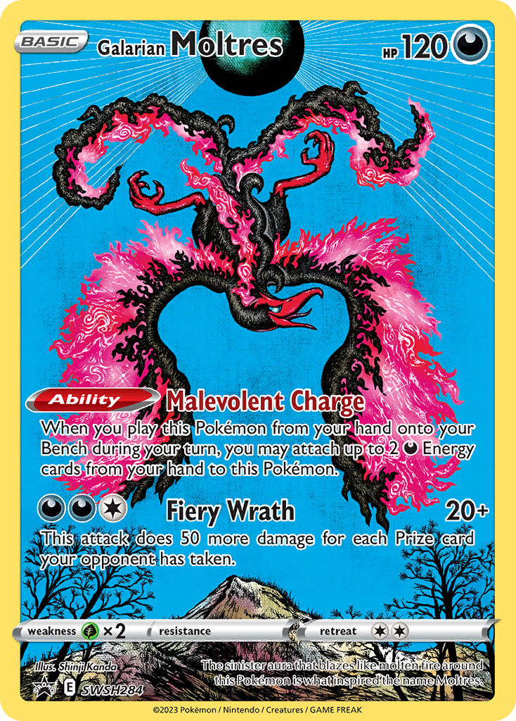 galarian moltres (pokemon and 1 more) drawn by kanda_shinji
