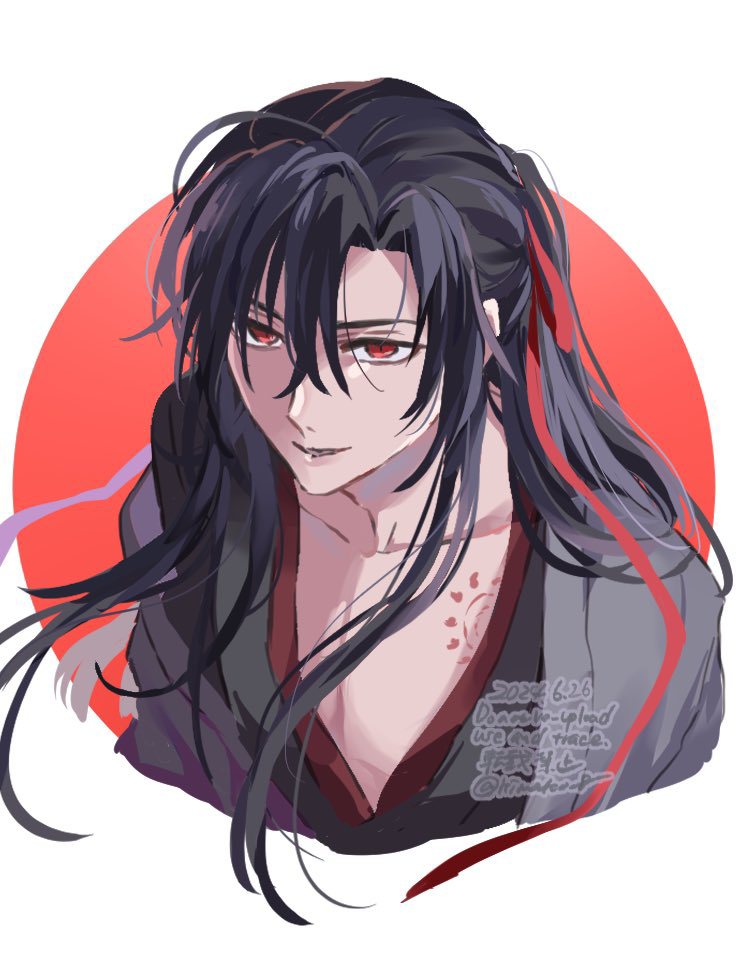 wei wuxian (modao zushi) drawn by kimako_(kimako_8)