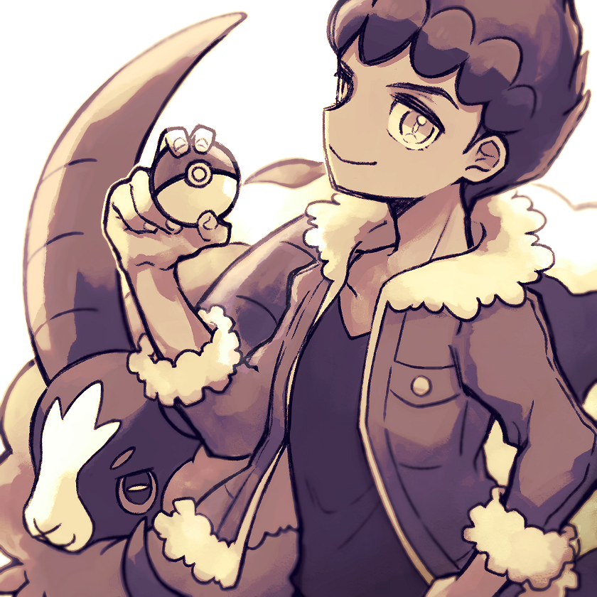 hop and dubwool (pokemon and 1 more) drawn by rakugakutari