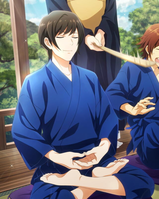 amagase touma and shinonome soichiro (idolmaster and 1 more)