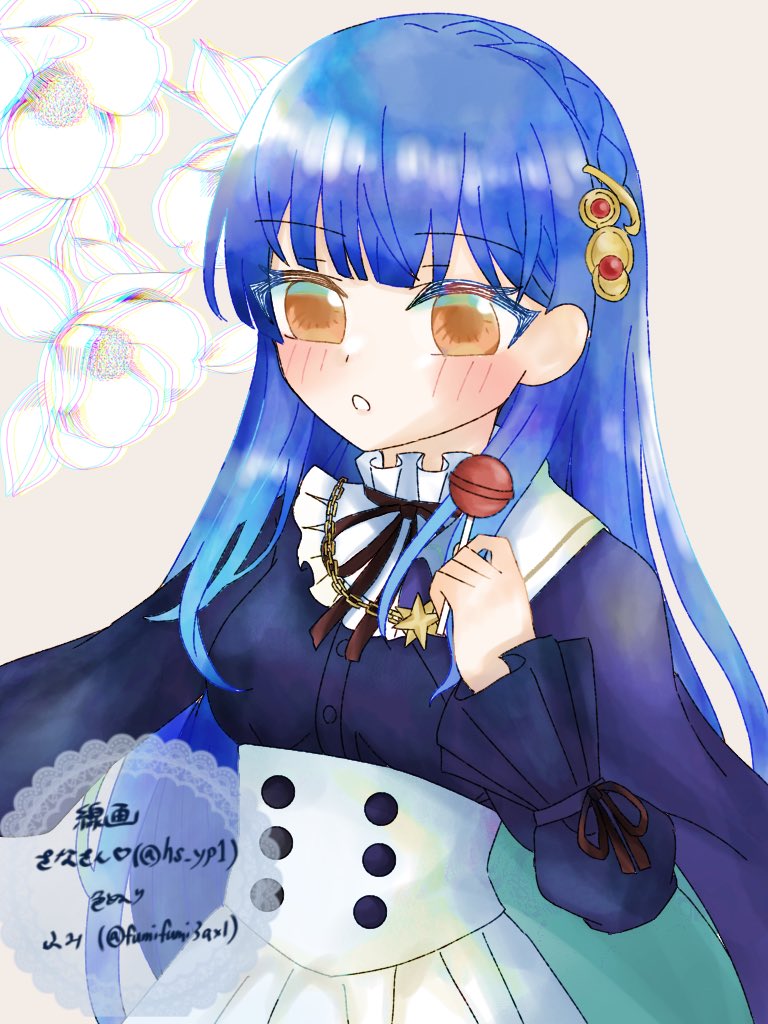 taniguchi hijiri (assault lily) drawn by fumi_(fumifumi3axl) and sana_(hs_yp1)